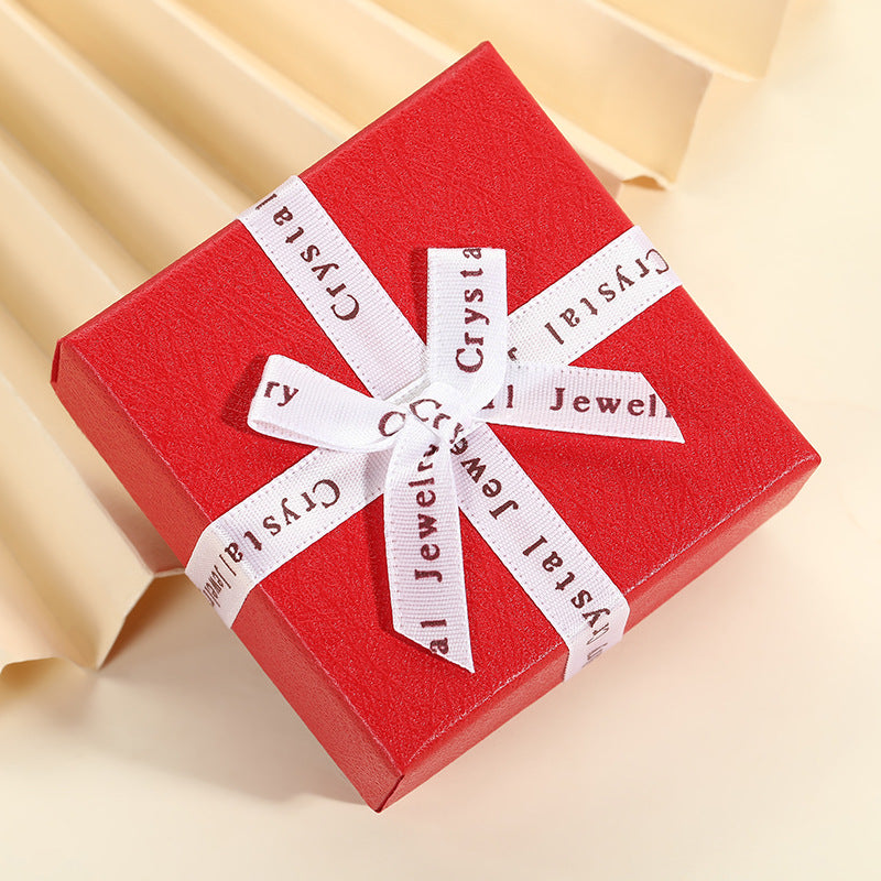 Bow‑knot Ribbon Jewelry Gift Box, Multiple‑Color Options