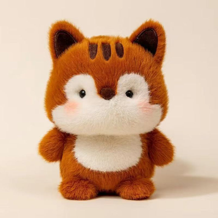 Cute Healing Animal Plush Doll, Multi-Style Cartoon Kids Comfort Stuffed Toy Desktop Ornament Gift