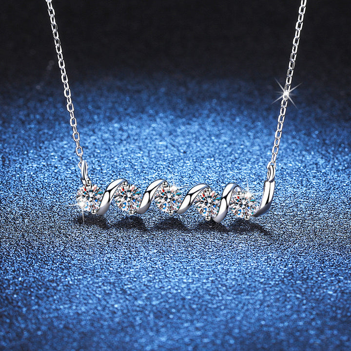 Luxury Shining Diamond Pendant Choker (Temperament Daily Necklace)