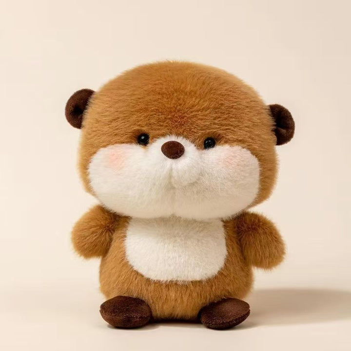 Cute Healing Animal Plush Doll, Multi-Style Cartoon Kids Comfort Stuffed Toy Desktop Ornament Gift