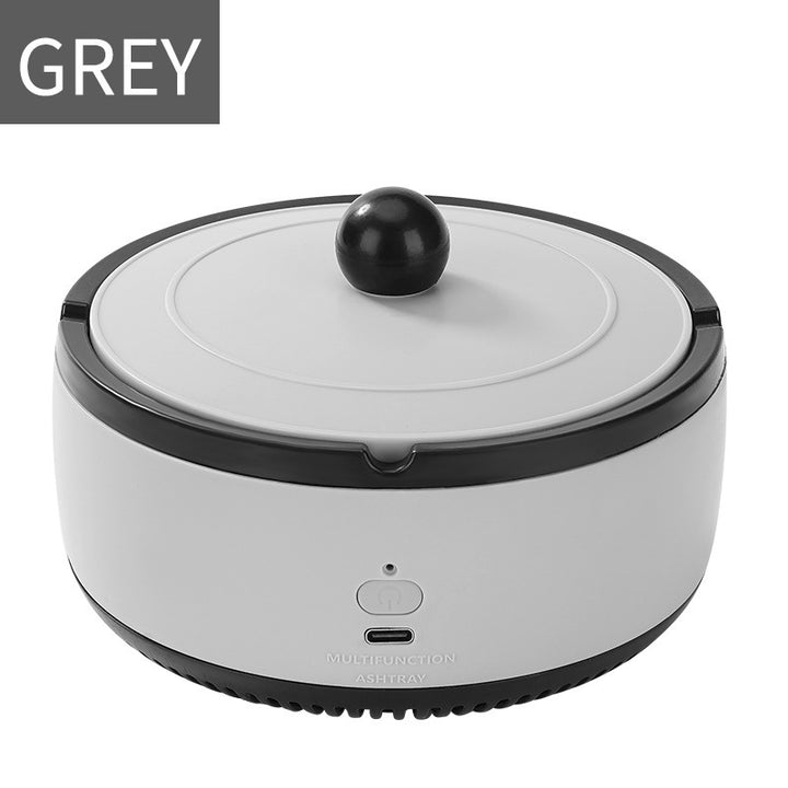 Smart Purifying Ashtray, Desktop Secondhand Smoke Absorber Odor Remover Air Clean Ashtray, Multi-Color