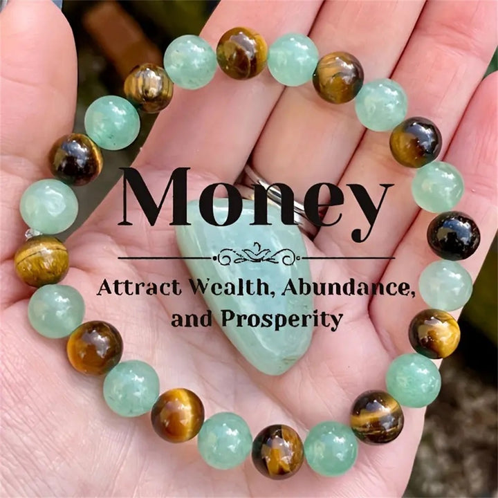 Bestselling Popular Natural Stone Wealth-Attracting Beaded Bracelet