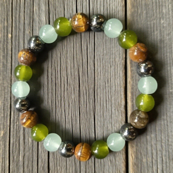 Bestselling Popular Natural Stone Wealth-Attracting Beaded Bracelet