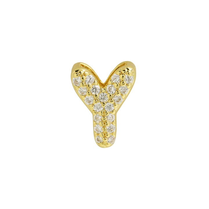 Heart-Shaped 12-Month Birthstone & Letter Pendant - Custom Name Love Necklace