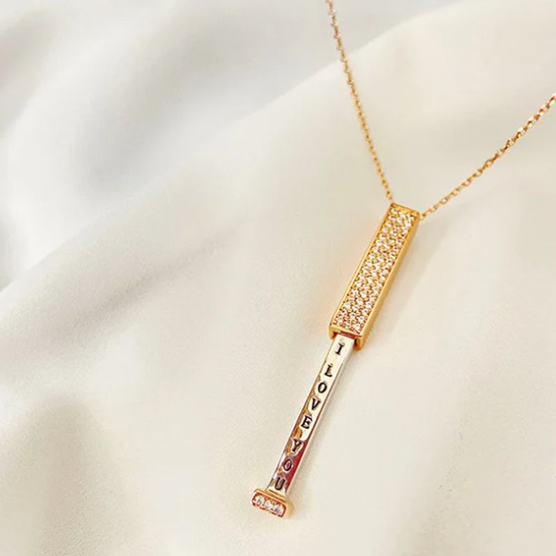 Nice Gift! "I Love You" Necklace